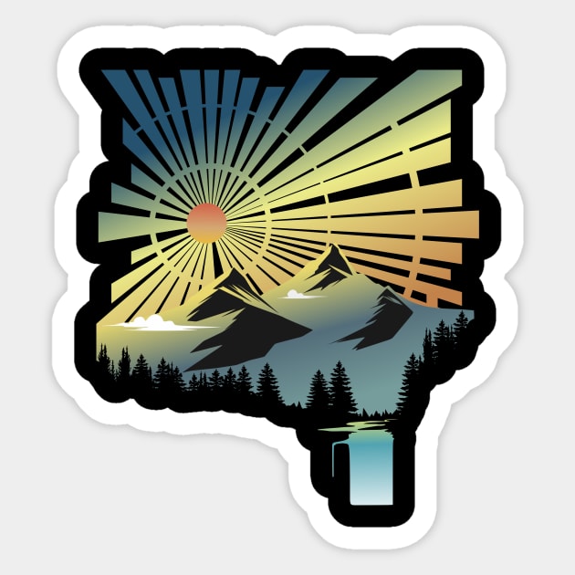 sun effect Sticker by pilipsjanuariusDesign